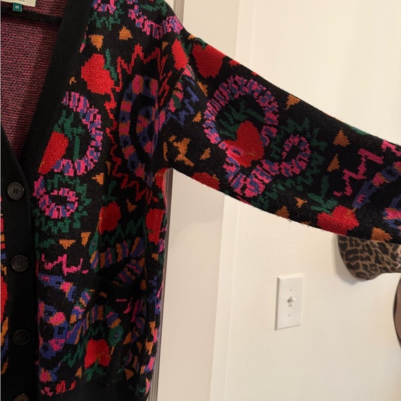 Farm Rio Colorful Pattern Cardigan - Picture 5 of 6